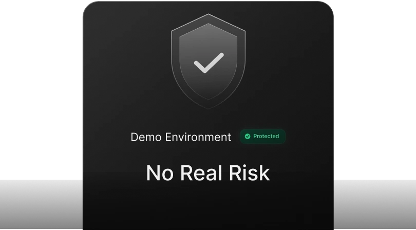 Demo environment — no real risk