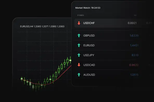 MetaTrader 4/5 trading platform interface
