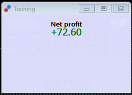 Profit Metatrader mini terminal